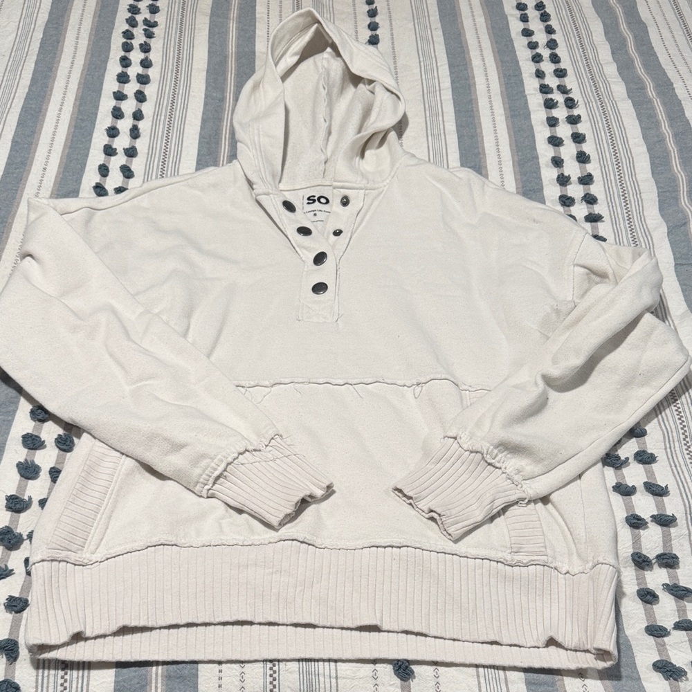 🖤SO The Lounge Life Tunic Button Up Hooded Sweatshirt🖤